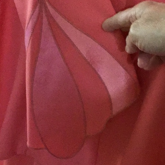 Women’s Unlined Salmon Plus 2 Piece Skirt Set 16W - Picture 4 of 6